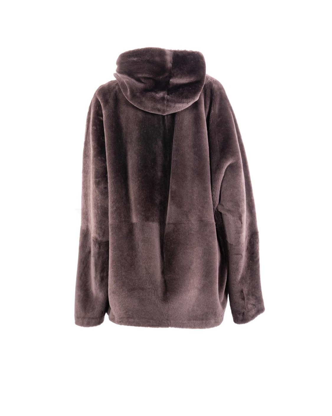 shop SIMONETTA RAVIZZA  Giaccone: Simonetta Ravizza bomber reversibile realizzato in shearling merino con cappuccio e chiusura zip.
Interno in pelle.
Composizione: 100% Shearling.
Fabbricato in Italia.. BIBI-221 number 1091629